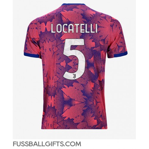 Juventus Manuel Locatelli #5 Fußballbekleidung 3rd trikot 2022-23 Kurzarm